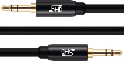 Aux Cable, 3.5Mm Audio Cable Aux for Car Auxiliary Audio Stereo Cable 3.5Mm Cord Premium Sound Dual Shielded with Gold Plated Connectors-6Feet…