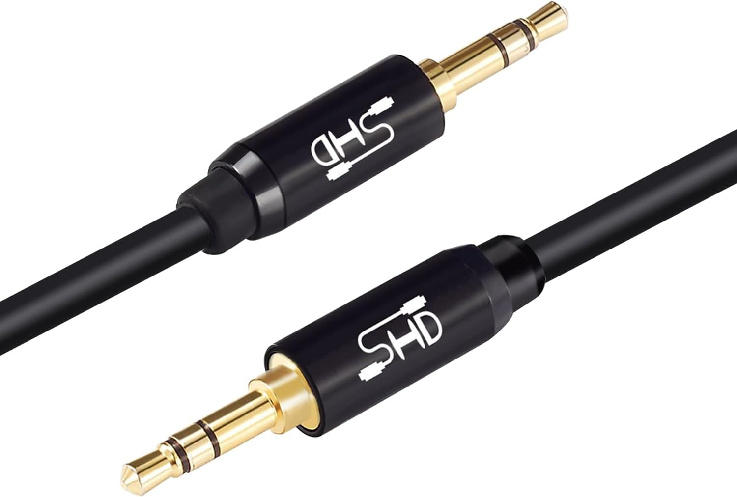 Aux Cable, 3.5Mm Audio Cable Aux for Car Auxiliary Audio Stereo Cable 3.5Mm Cord Premium Sound Dual Shielded with Gold Plated Connectors-6Feet…