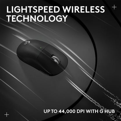 PRO X SUPERLIGHT 2 Wireless Gaming Mouse, 60G Pro-Grade with 5 Programmable Buttons, 44K DPI Sensor, 8Khz Report Rate, USB-C Charging for Pc/Mac - Black